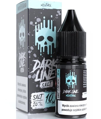 liquid dark line salt 10ml Menthol 20mg
