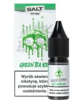 Lodowa Zielona Herbata Green Tea Ice Salt 10ml 20mg Liquid Dark Line Black Edition liquid sól nikotynowa premix lq olejek online