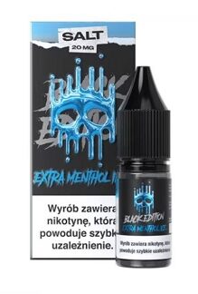 Super Mentol Lodowy Extra Menthol Ice Salt 10ml 20mg Liquid Dark Line Black Edition liquid sól nikotynowa premix lq olejek online