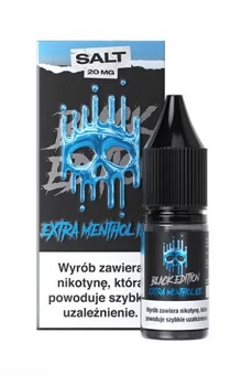 Super Mentol Lodowy Extra Menthol Ice Salt 10ml 20mg Liquid Dark Line Black Edition liquid sól nikotynowa premix lq olejek online