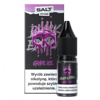 Winogrono Lodowe Grape Ice Salt 10ml 20mg Liquid Dark Line Black Edition liquid sól nikotynowa premix lq olejek online