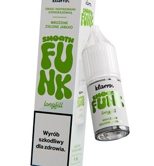 longfill klarro smooth funk 9/10ml mrożone zielone jabłko